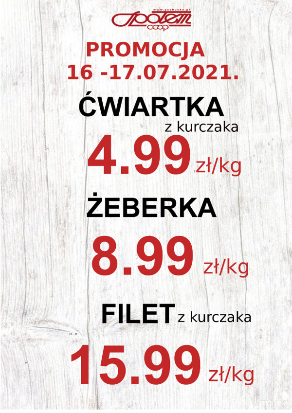 16 17.07.2021. PROMOCJASKAL